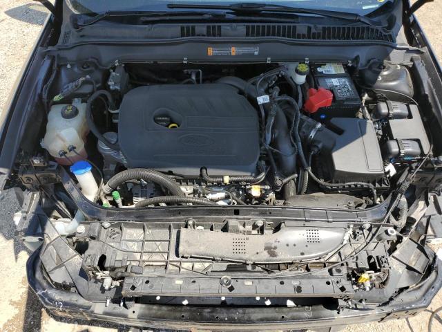 3FA6P0HD4JR160452 - 2018 FORD FUSION SE BLACK photo 11