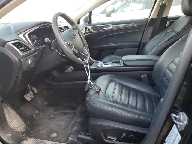 3FA6P0HD4JR160452 - 2018 FORD FUSION SE BLACK photo 7