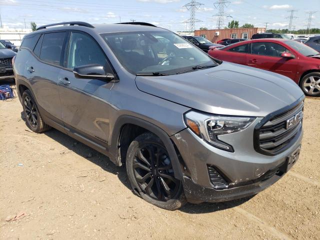 3GKALMEV1LL143025 - 2020 GMC TERRAIN SLE GRAY photo 4