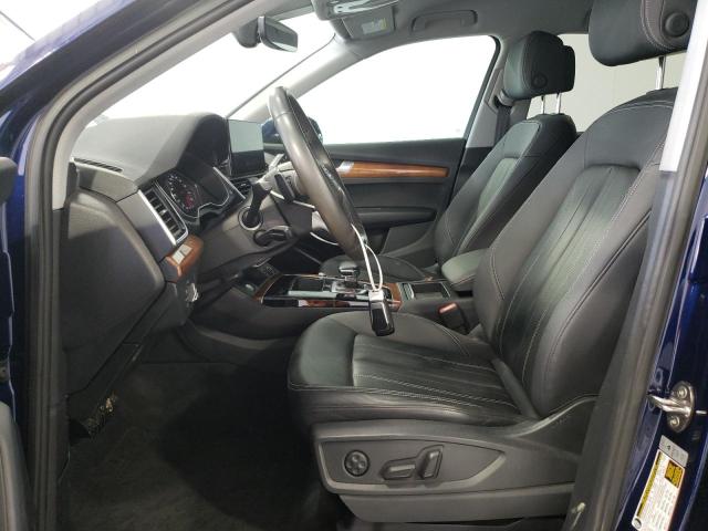 WA1AAAFY3M2132128 - 2021 AUDI Q5 PREMIUM 蓝色 照片 7