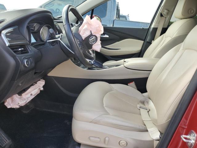 LRBFXCSA4KD017469 - 2019 BUICK ENVISION ESSENCE RED photo 7