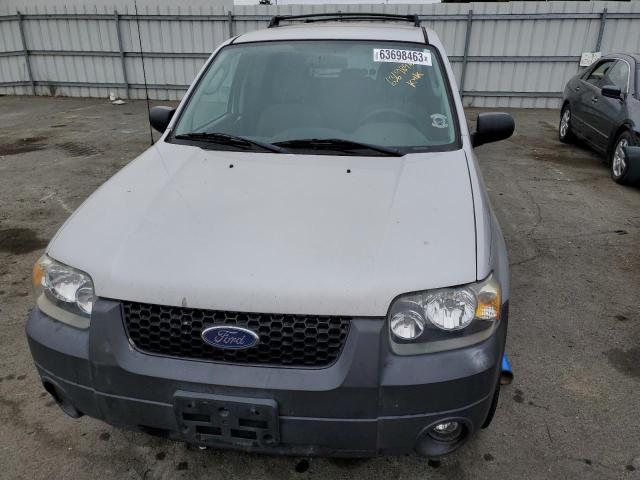 1FMYU03166KA02985 - 2006 FORD ESCAPE XLT SILVER photo 5