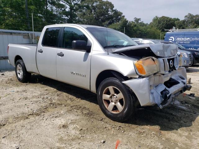 1N6AA07G78N341234 - 2008 NISSAN TITAN XE SILVER photo 4