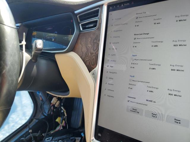 5YJSA1E40GF172712 - 2016 TESLA MODEL S 蓝色 照片 9