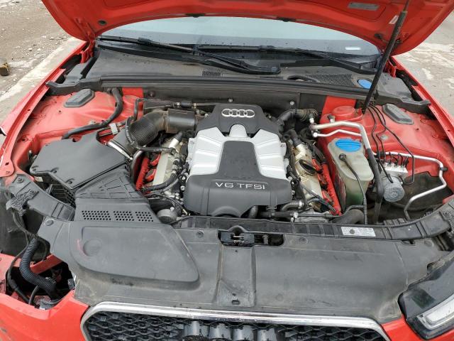 WAUCGAFR6EA004489 - 2014 AUDI S5 PREMIUM PLUS წითელი ფოტო 11