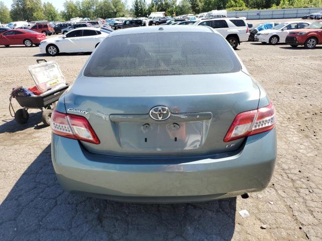 4T1BF3EK1AU541924 - 2010 TOYOTA CAMRY BASE TURQUOISE photo 6