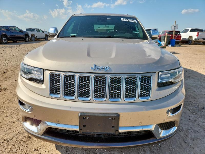 1C4RJFJTXEC237035 - 2014 JEEP GRAND CHER SUMMIT 金色 照片 5