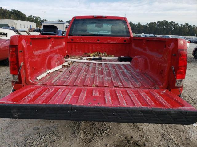 1GTEC14X39Z147724 - 2009 GMC SIERRA C1500 RED photo 6