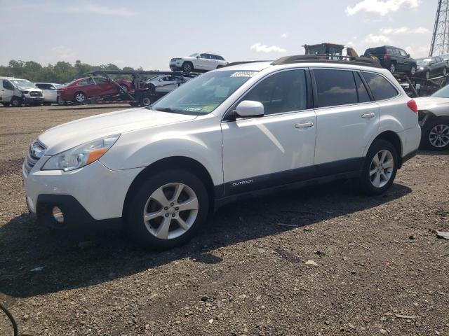 4S4BRBCC8D3238131 - 2013 SUBARU OUTBACK 2.5I PREMIUM WHITE photo 1