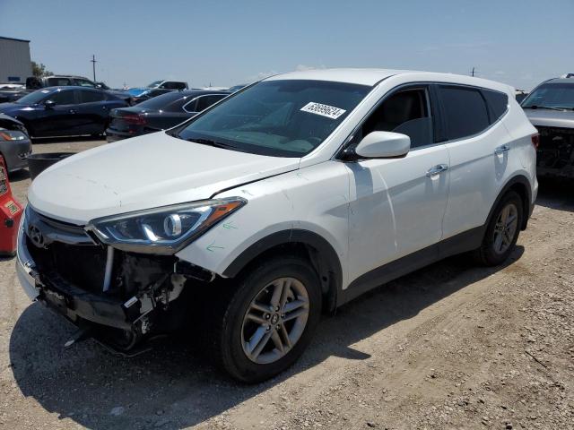 5NMZT3LB2HH026902 - 2017 HYUNDAI SANTA FE S WHITE photo 1