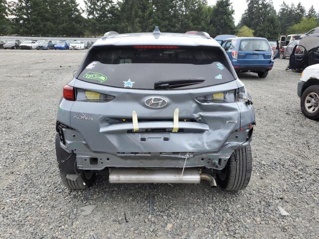 KM8K6CAA5MU674039 - 2021 HYUNDAI KONA SEL PLUS GRAY photo 6