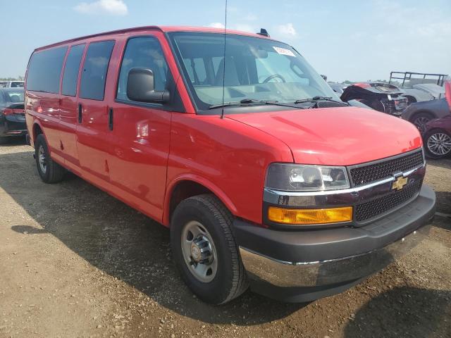 1GAZGPFG8J1336841 - 2018 CHEVROLET EXPRESS G3 LT Rot Foto 4