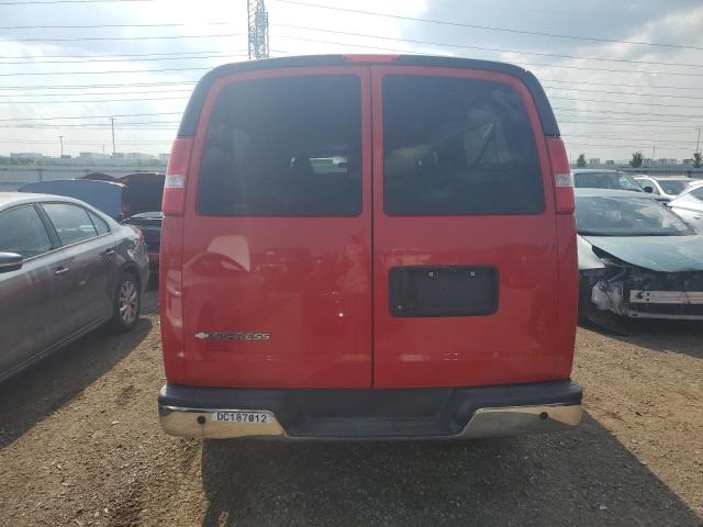 1GAZGPFG8J1336841 - 2018 CHEVROLET EXPRESS G3 LT Rot Foto 6