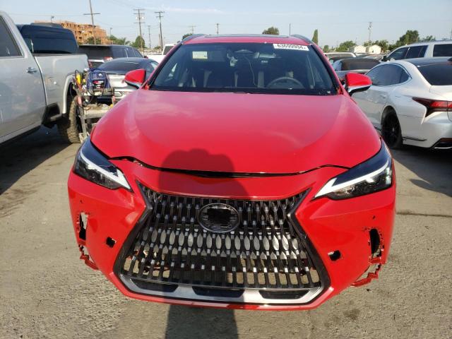 JTJGGCEZ2R2017318 - 2024 LEXUS NX 350 PREMIUM RED photo 5