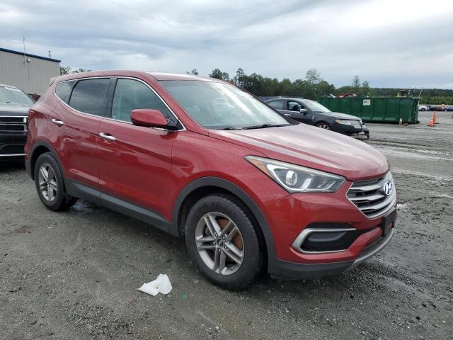 5XYZTDLB9HG440288 - 2017 HYUNDAI SANTA FE S RED photo 4