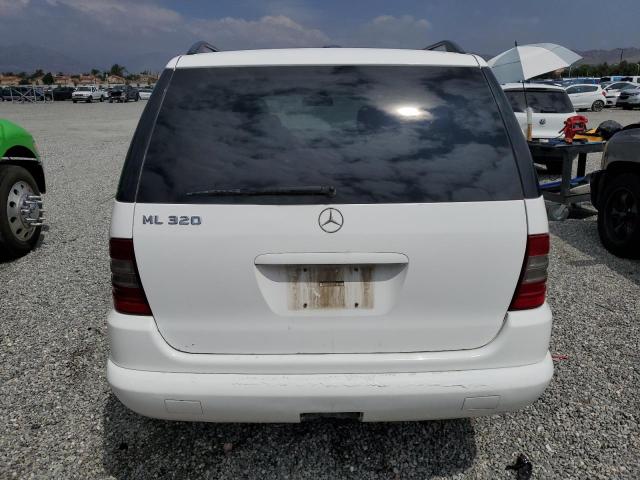 4JGAB54E5YA214758 - 2000 MERCEDES-BENZ M-CLASS 320 WHITE photo 6