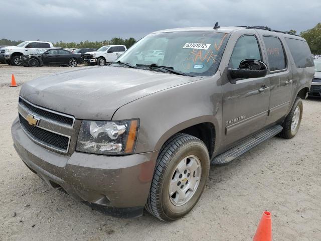 1GNSCJE09BR347007 - 2011 CHEVROLET SUBURBAN C1500 LT GRAY photo 2