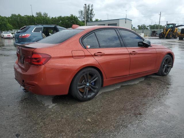 WBA8B3G52JNV01294 - 2018 BMW 340 I Orange photo 3