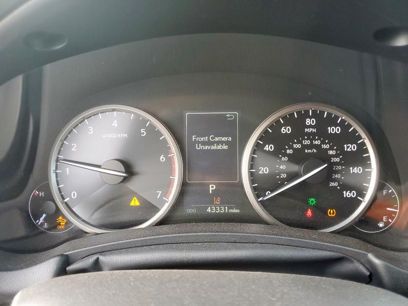 JTJBARBZ2K2189860 - 2019 LEXUS NX 300 BASE შავი ფოტო 9