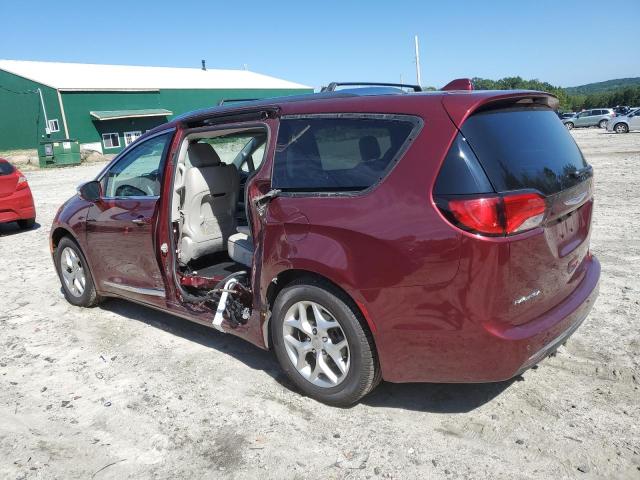 2C4RC1GG3KR731456 - 2019 CHRYSLER PACIFICA LIMITED MAROON photo 2