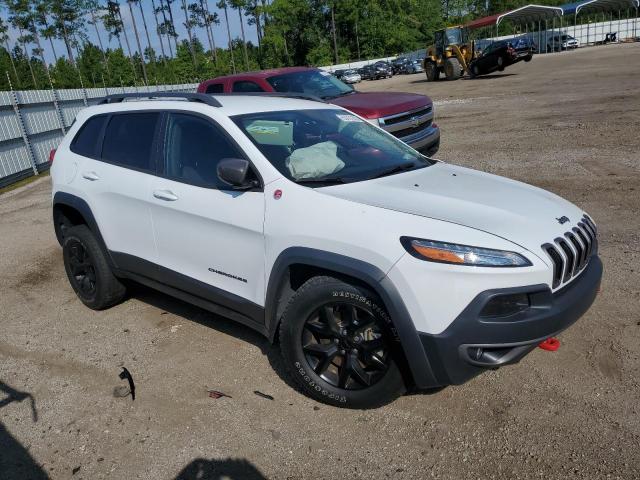 1C4PJMBS6FW570740 - 2015 JEEP CHEROKEE TRAILHAWK WHITE photo 4