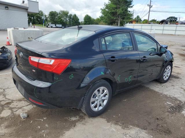 KNADM4A39D6285660 - 2013 KIA RIO LX BLACK photo 3