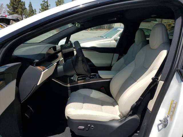 7SAXCBE52PF417849 - 2023 TESLA MODEL X WHITE photo 7