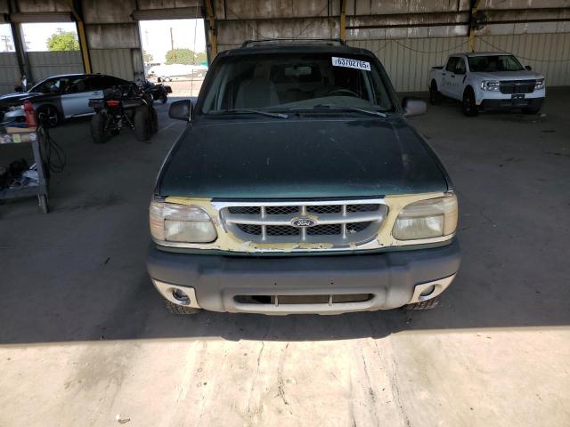 1FMZU83P91ZA45272 - 2001 FORD EXPLORER XLT GREEN photo 5