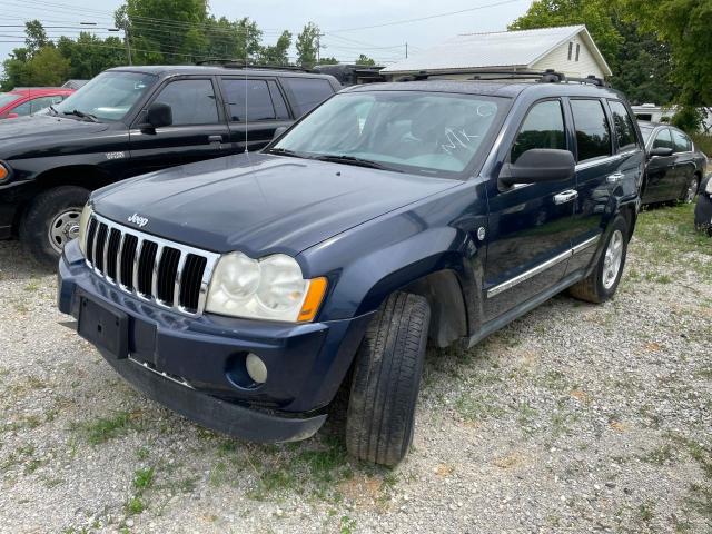 1J4HR58285C571991 - 2005 JEEP GRAND CHER LIMITED BLUE photo 2