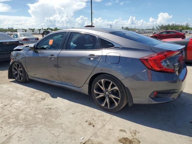 2HGFC2F85KH555536 - 2019 HONDA CIVIC SPORT GRAY photo 2