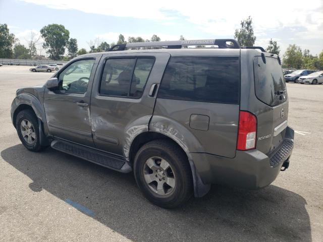 5N1AR18U75C771015 - 2005 NISSAN PATHFINDER LE 灰色 照片 2