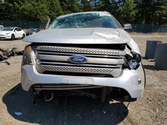 1FM5K8B83DGA89749 - 2013 FORD EXPLORER SILVER photo 5