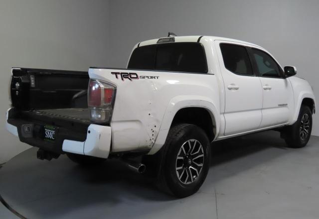 5TFAZ5CN0MX115399 - 2021 TOYOTA TACOMA DOUBLE CAB WHITE photo 3