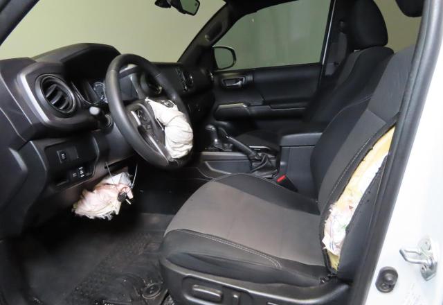 5TFAZ5CN0MX115399 - 2021 TOYOTA TACOMA DOUBLE CAB WHITE photo 9