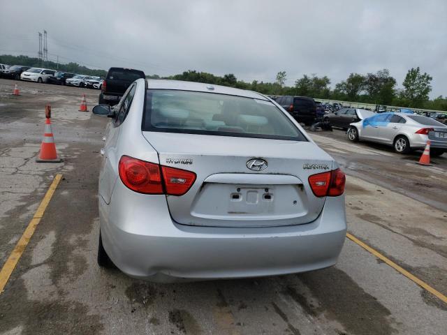 KMHDU46D27U212856 - 2007 HYUNDAI ELANTRA GLS SILVER photo 6