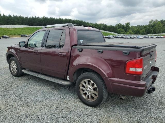 1FMEU53807UA02810 - 2007 FORD EXPLORER S LIMITED BURGUNDY photo 2