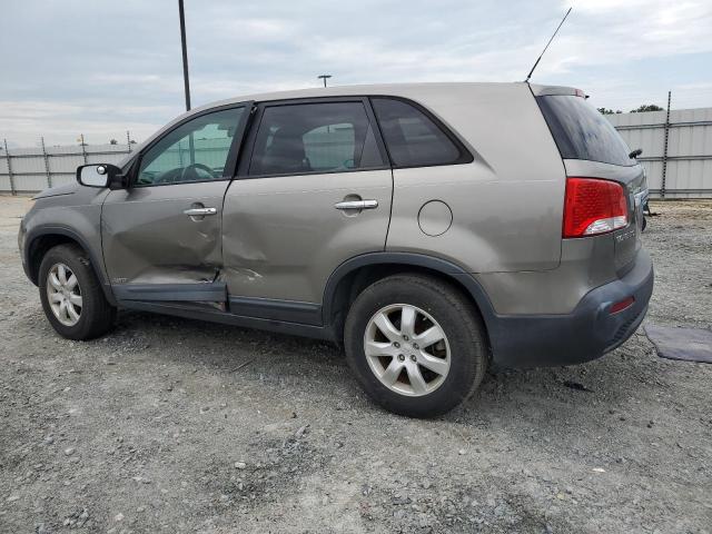 5XYKTCA14BG015249 - 2011 KIA SORENTO BASE TAN photo 2