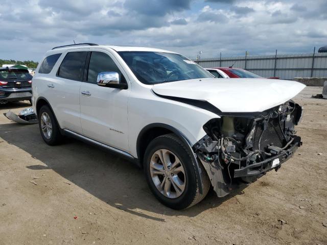 1D4RD5GG0BC613557 - 2011 DODGE DURANGO CITADEL WHITE photo 4