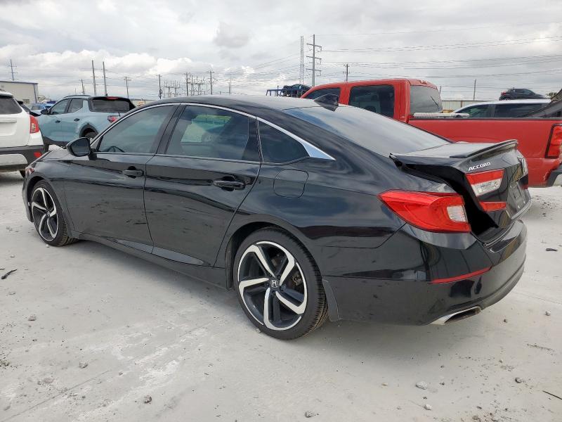 1HGCV2F33KA020074 - 2019 HONDA ACCORD SPORT Negro foto 2