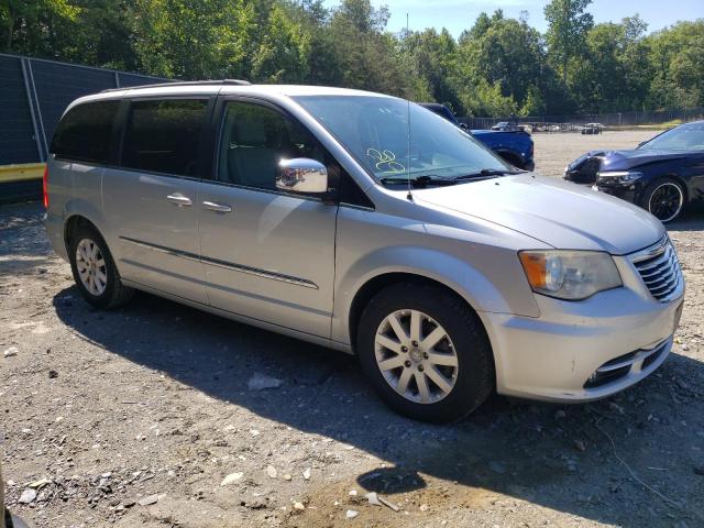 2C4RC1CG1CR209092 - 2012 CHRYSLER TOWN & COU TOURING L SILVER photo 4