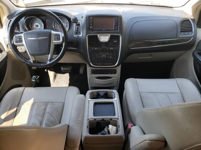 2C4RC1CG1CR209092 - 2012 CHRYSLER TOWN & COU TOURING L SILVER photo 8