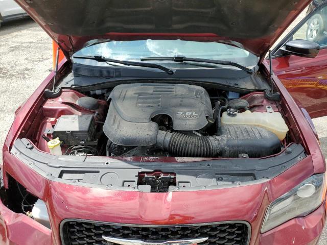 2C3CCARG7KH605047 - 2019 CHRYSLER 300 TOURING BURGUNDY photo 11