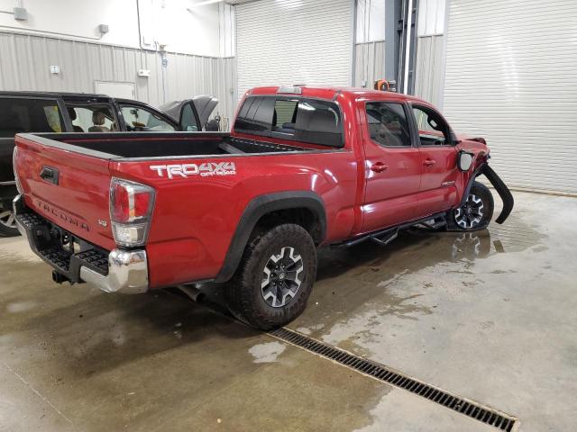 3TMDZ5BN5NM140188 - 2022 TOYOTA TACOMA DOUBLE CAB 红色 照片 3