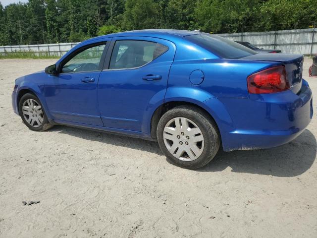 1C3CDZAB9CN322525 - 2012 DODGE AVENGER SE BLUE photo 2