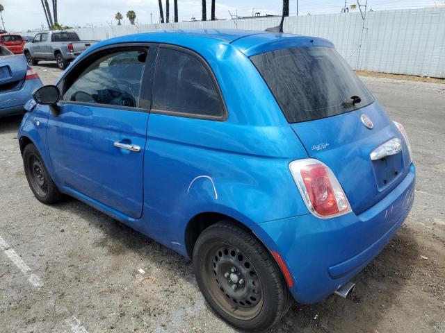 3C3CFFAR8GT170698 - 2016 FIAT 500 POP BLUE photo 2