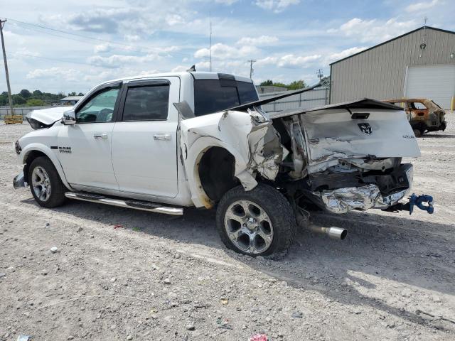 1C6RR7NM1JS283037 - 2018 RAM 1500 LARAMIE WHITE photo 2