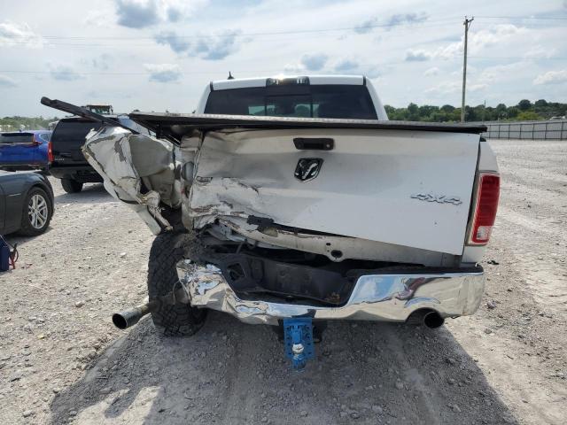 1C6RR7NM1JS283037 - 2018 RAM 1500 LARAMIE WHITE photo 6