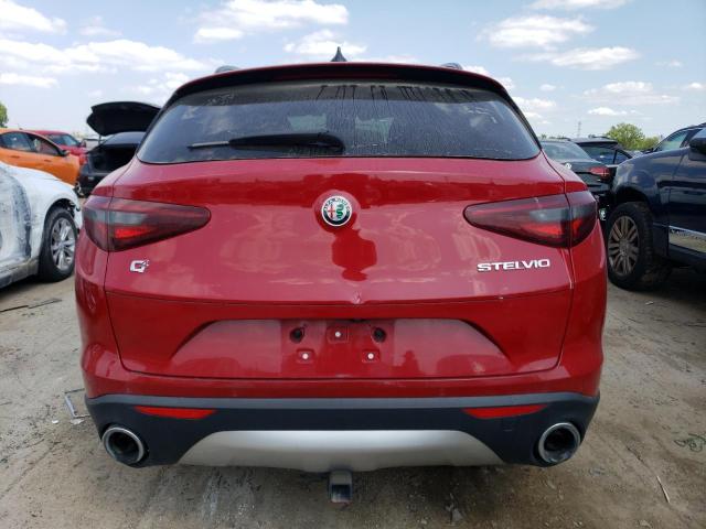 ZASFAKNN1J7C17130 - 2018 ALFA ROMEO STELVIO TI SPORT RED photo 6