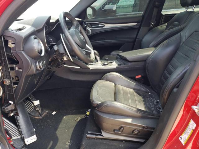 ZASFAKNN1J7C17130 - 2018 ALFA ROMEO STELVIO TI SPORT RED photo 7