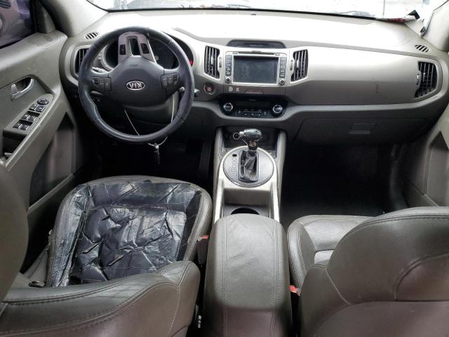 KNDPCCA22B7040677 - 2011 KIA SPORTAGE EX SILVER photo 8